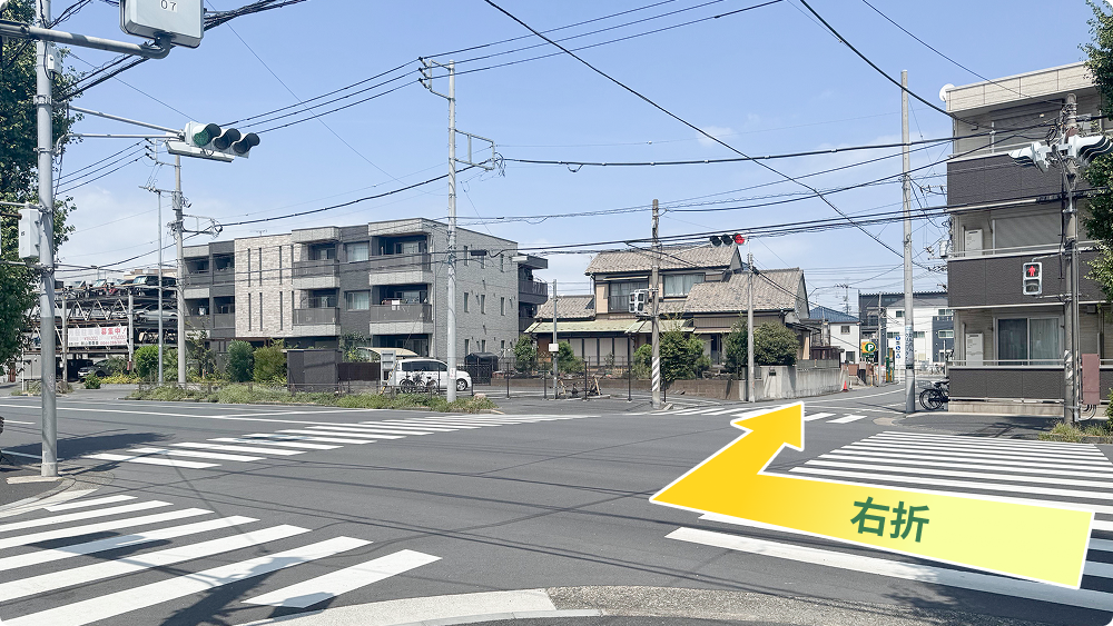 臨港警察署からの経路02