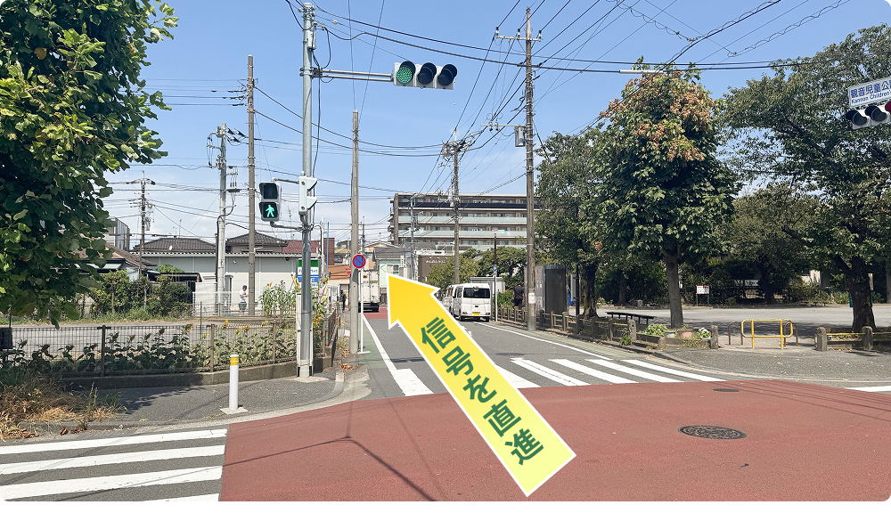 臨港警察署からの経路04