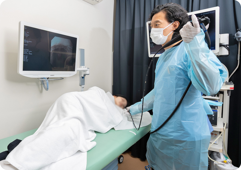 胃カメラ検査で病気の早期発見を